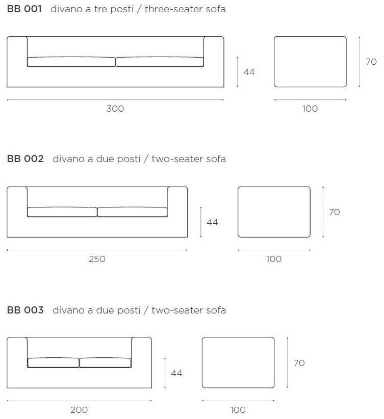 EPÒNIMO Бархатный диван  Bb001 - 003  - Вид №4