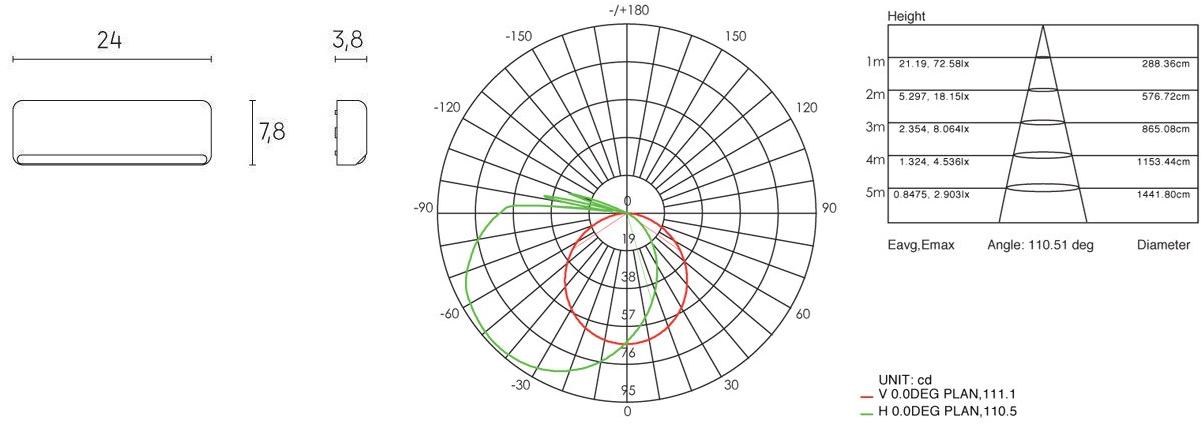 SOVIL Настенная светодиодная лестница из алюминия для улицы  99225/ 99225/-- - Вид №3