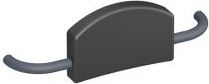 801.50B200 опорная ручка HEWI Edition matt | Polyamid  - Вид №16