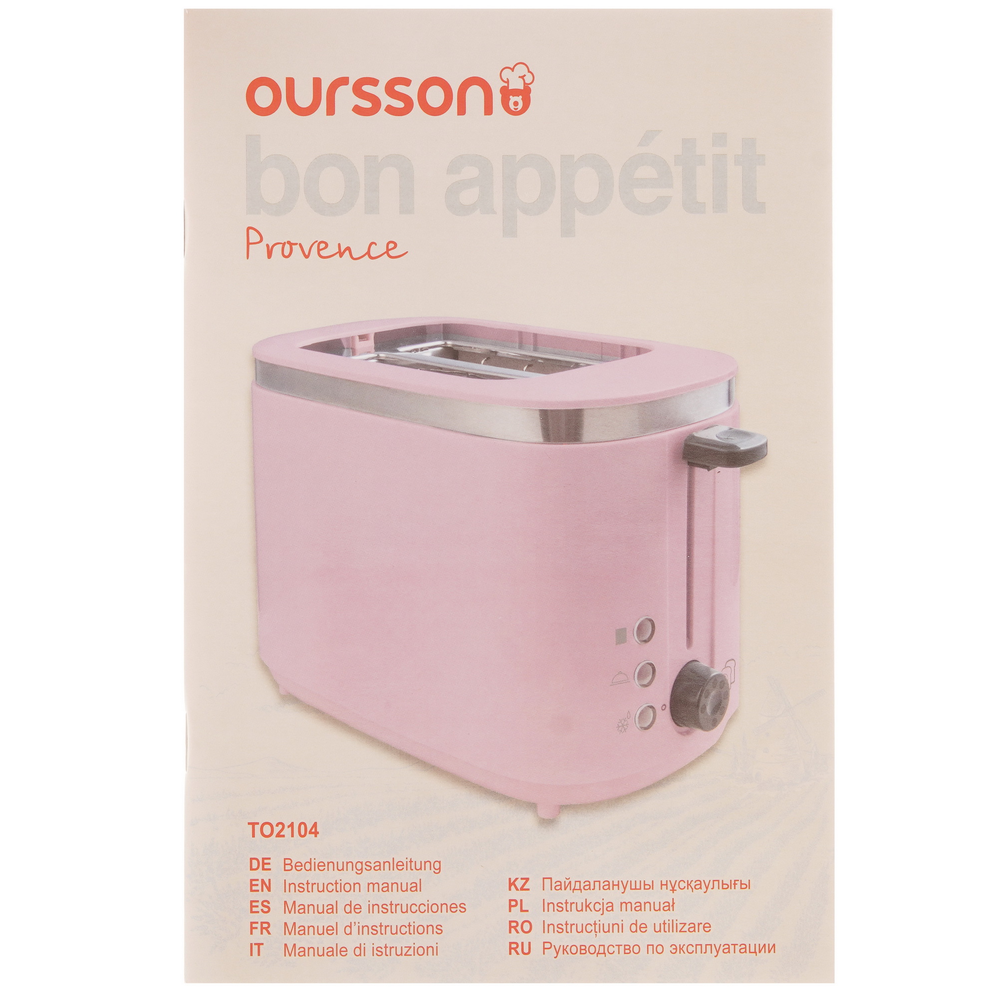 5368917 Тостер Oursson TO2104/PR розовый STDN-0066339 - Вид №6