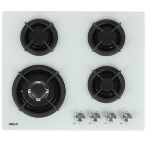 8125368 Газовая варочная поверхность Akpo PGA 604 RGC-T WH