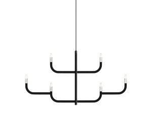 Алюминиевая светодиодная люстра