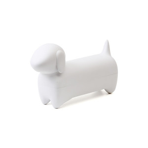 QL10291-WH Коробка для мелочей dacholder, белая Qualy