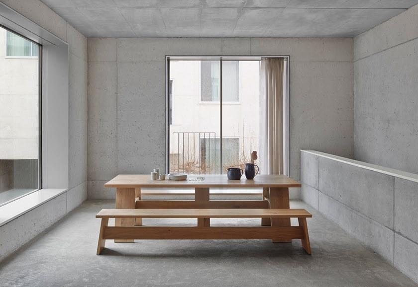 e15 Скамейка из массива дерева  Dc02  - Вид №4