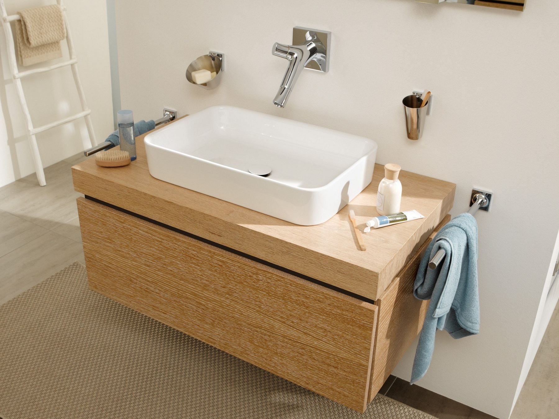 Прямоугольная столешница из эмалированной стали Bette BetteArt ARCH-00015410 - Вид №1