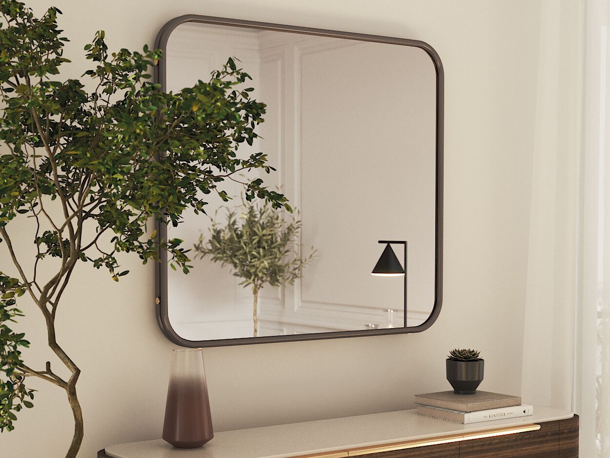 Квадратное настенное зеркало PRADDY Natur ARCH-00057977