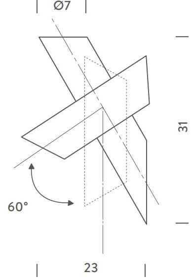 NEMO Регулируемый настенный светильник из алюминия Tubes sun-id-1350155 - Вид №5
