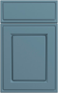 Фасады для кухни Классика Фрезеровка «Бостон» 702 Голубой