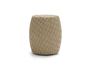 Круглая веревка сад пуфик