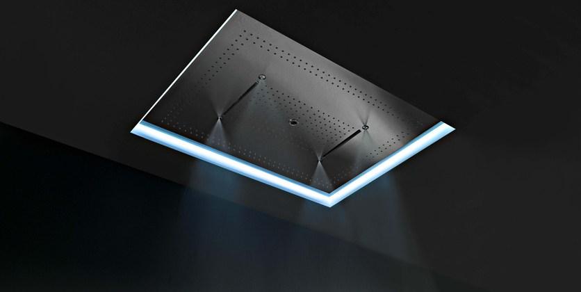 Antonio Lupi Design Потолок из нержавеющей стали со светодиодной насадкой для душа с водопадом Antoniolupi sun-id-1388203 - Вид №6