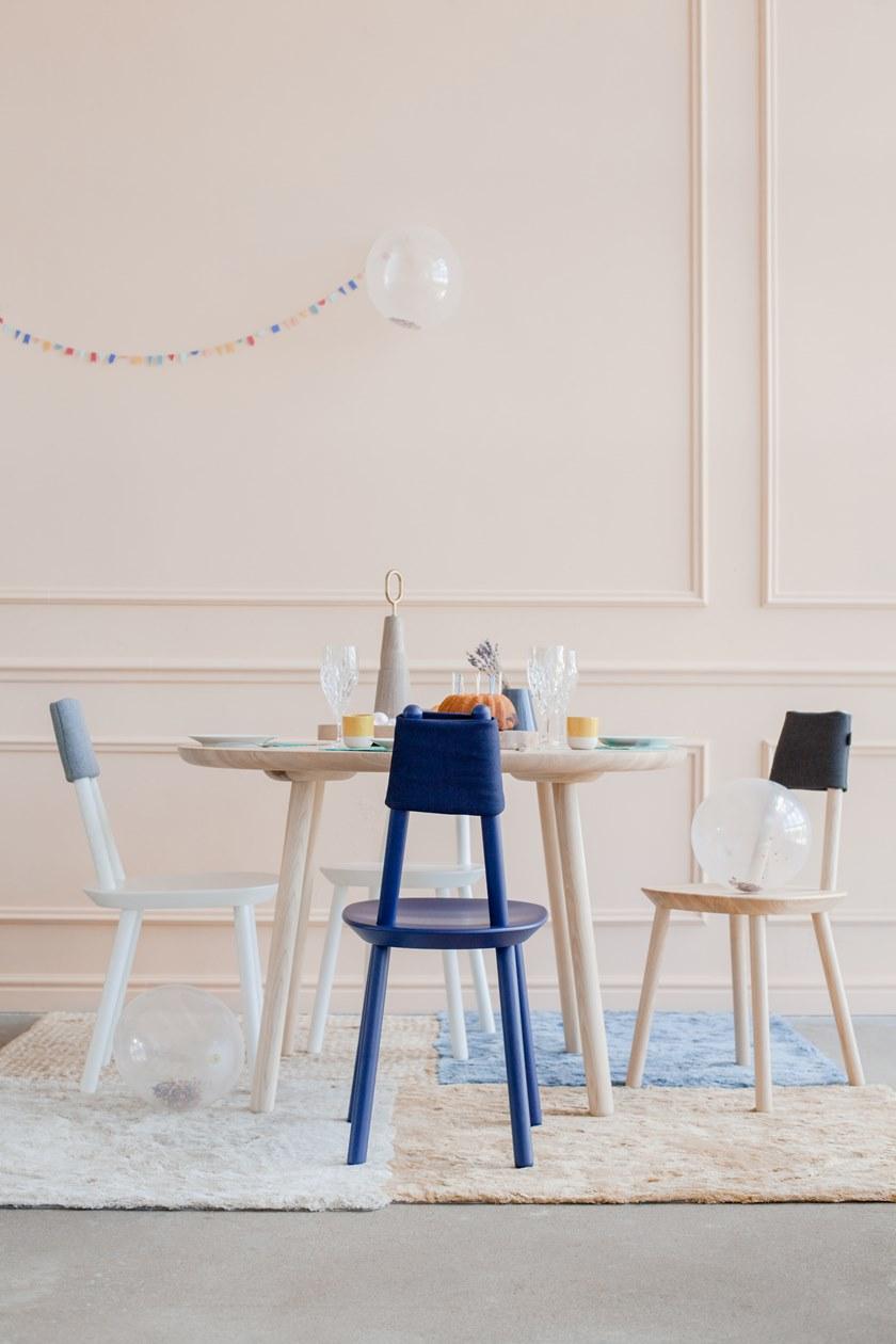 EMKO Круглый обеденный стол из массива дерева Naïve Naive sun-id-1479457 - Вид №7