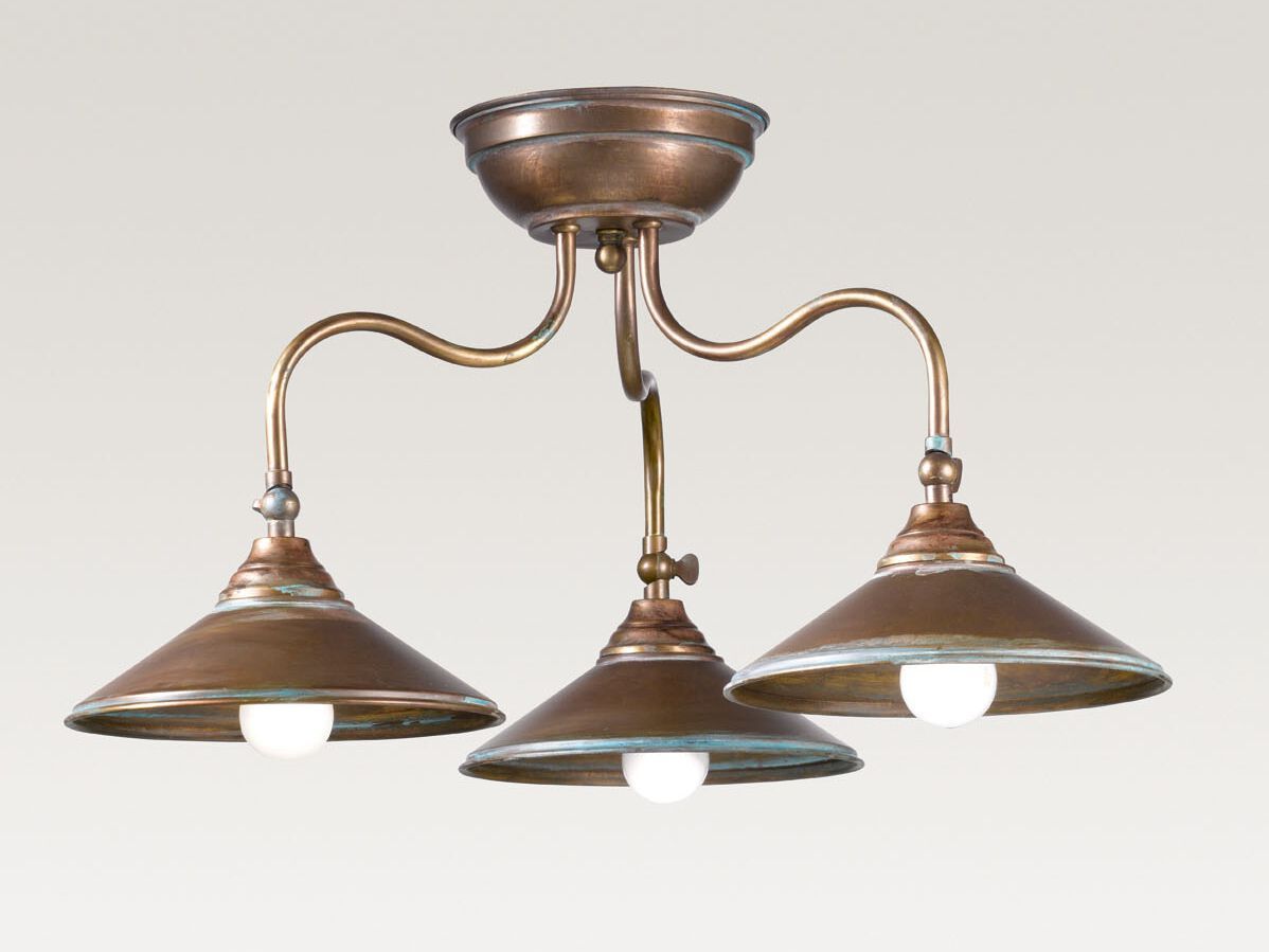 Регулируемая латунная светодиодная потолочная лампа Cremasco Illuminazione Венецианская традиция ARCH-00120588 - Вид №1