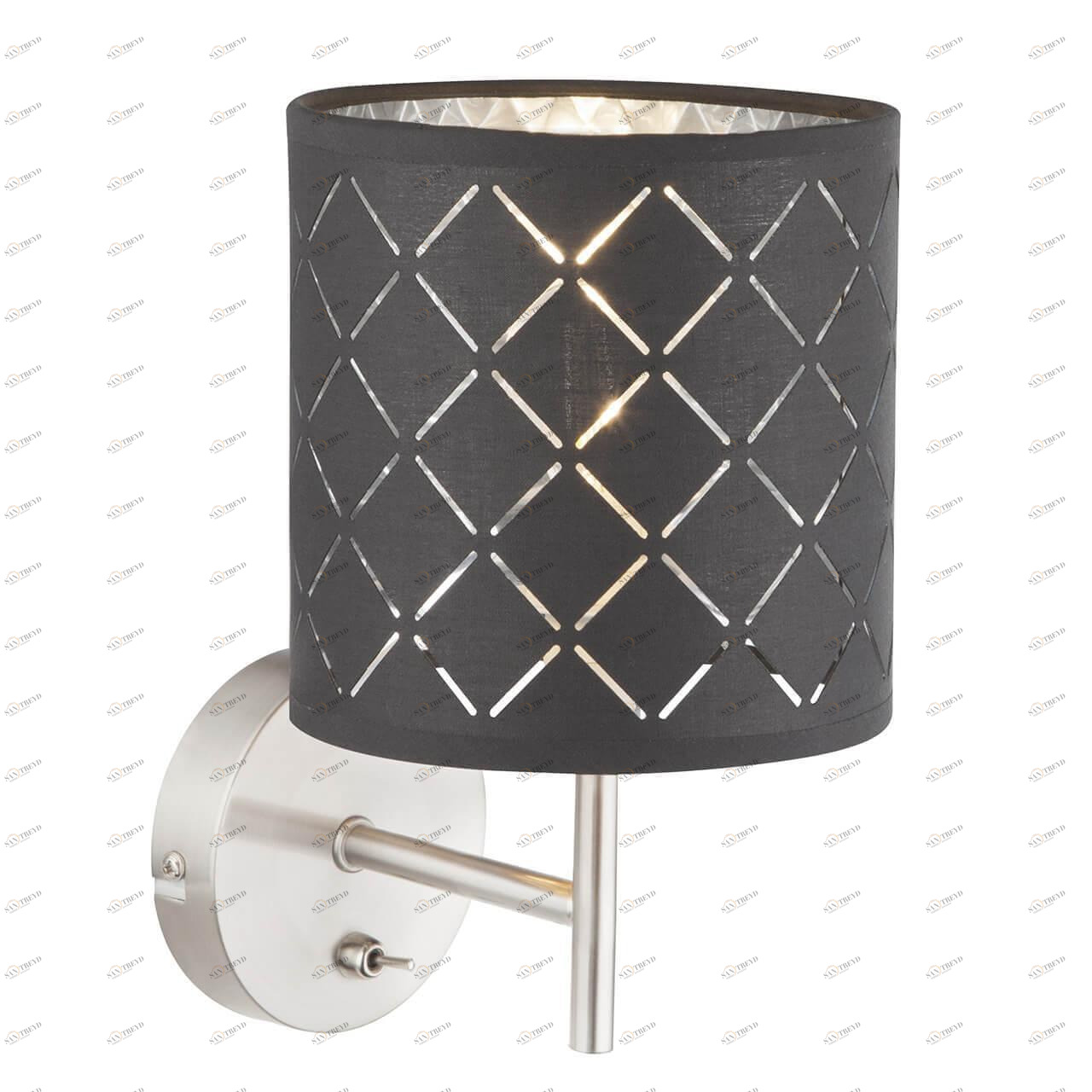 Бра настенное серое Globo Kidal 15228W GLOBO KIDAL 00-3928477 Серый Ceramica Globo 