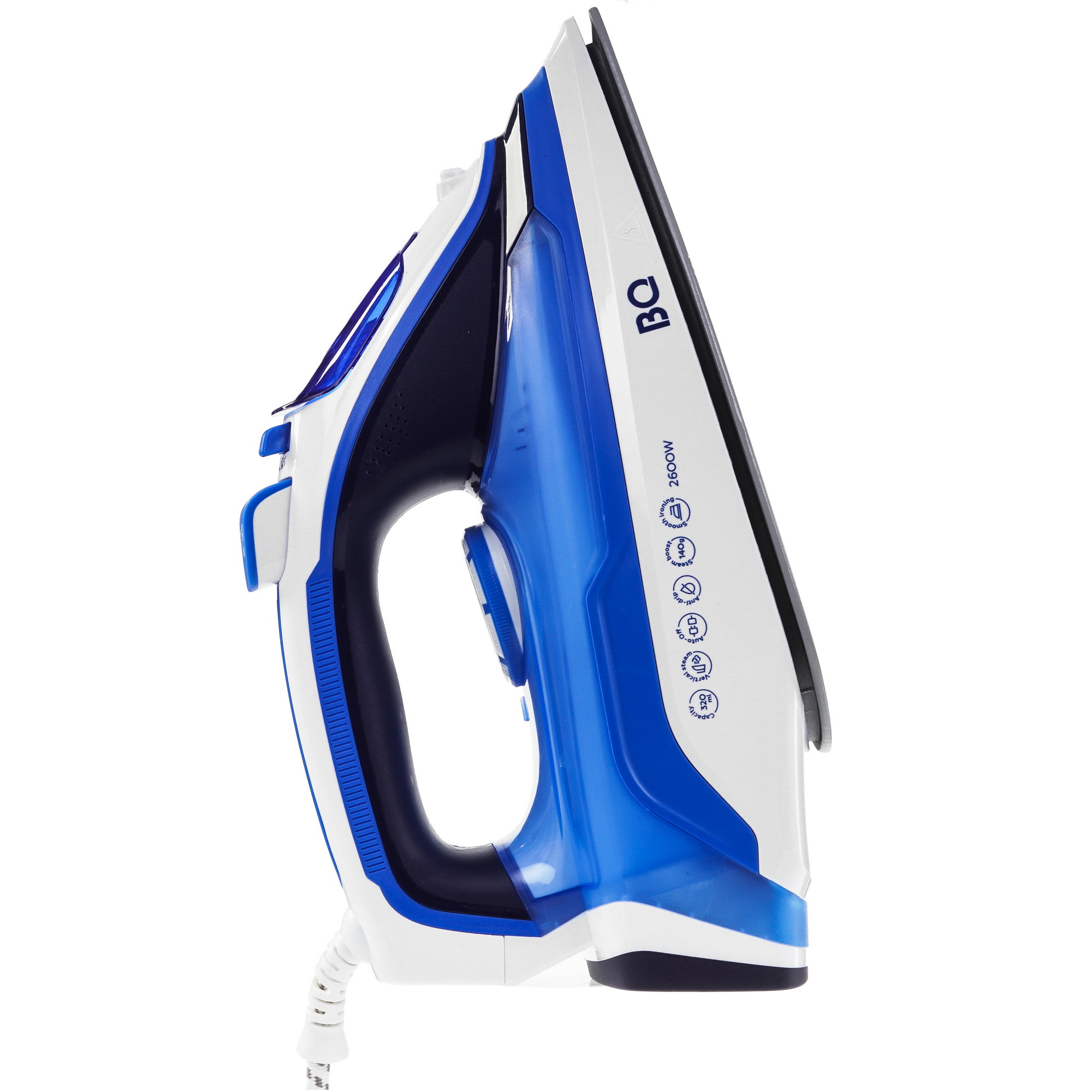 9970317 Утюг BQ SI1002 белый STDN-0003435 - Вид №2