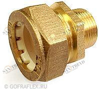 Муфта с уменьшением н.р (папа) 20мм* 1/2 дюйма Santreyd BC20-15