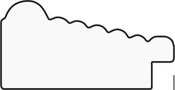 BY 1054 Зеркало в багетной раме - сухой тростник 51 mm EVOFORM Definite - Вид №3