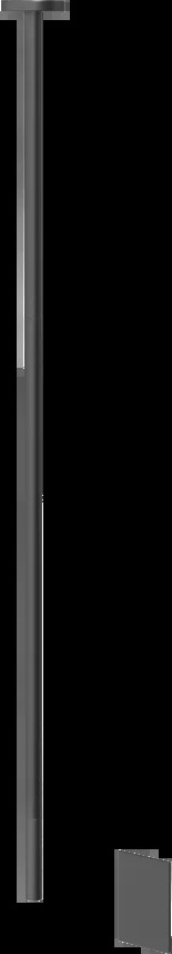 Электронный миксер 58024 299 Gessi Inciso МАТОВО-ЧЕРНЫЙ