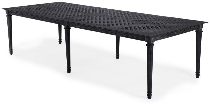 Oxley's Furniture Прямоугольный алюминиевый садовый стол Grande Grt2100 / grt2980 - Вид №1