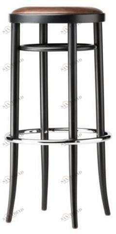 Thonet Высокий табурет с мягким сиденьем 204 sun-id-1437203