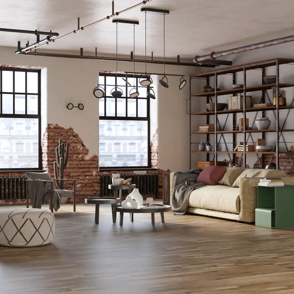 SPC плитка ARTENS Tanunda - напольное покрытие под дерево с системой клик 84830105 STLM-0055760