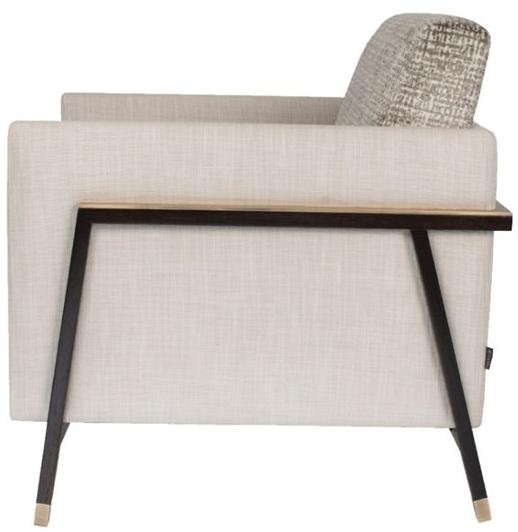 FRATO Бархатное кресло с подлокотниками  Fup010025acz  - Вид №2