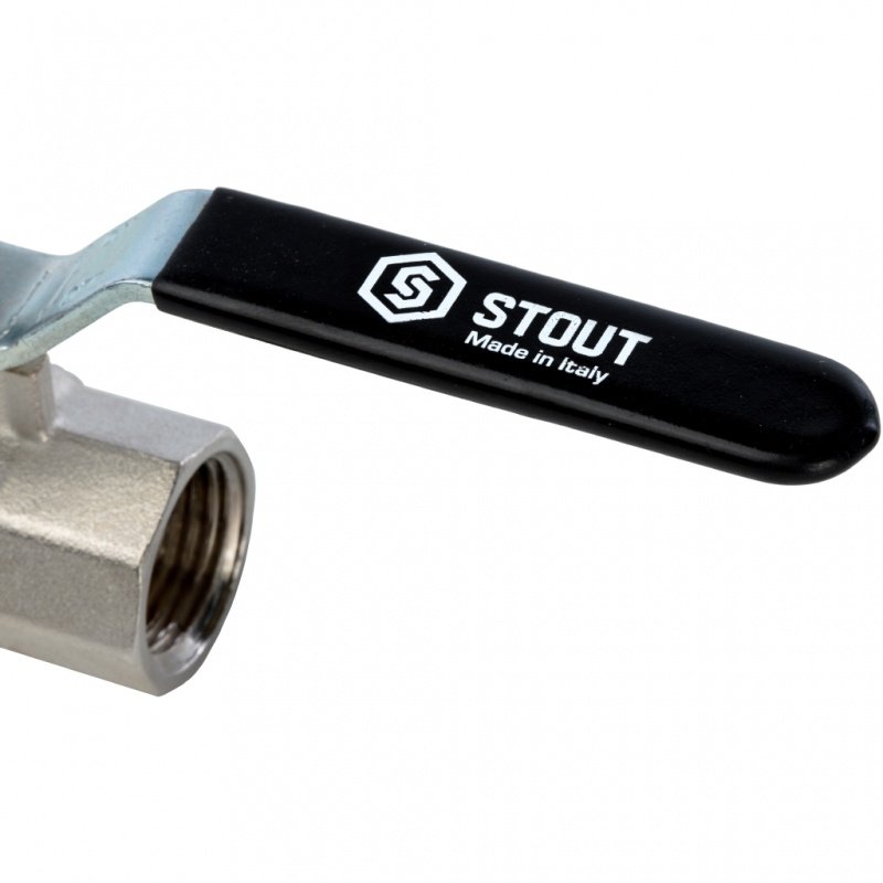 Кран шаровый STOUT ВВ 3/4" полнопроходной, рычаг SVB0001000020 - Вид №2
