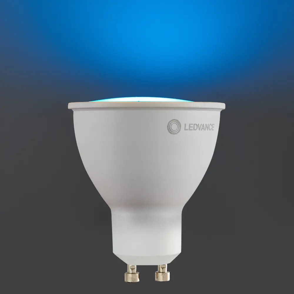 Лампа умная светодиодная Ledvance Smart Plus GU10 220-240 В 5 Вт спот матовая 350 лм, изменение цвета RGB 84515118 STLM-2044059  - Вид №5