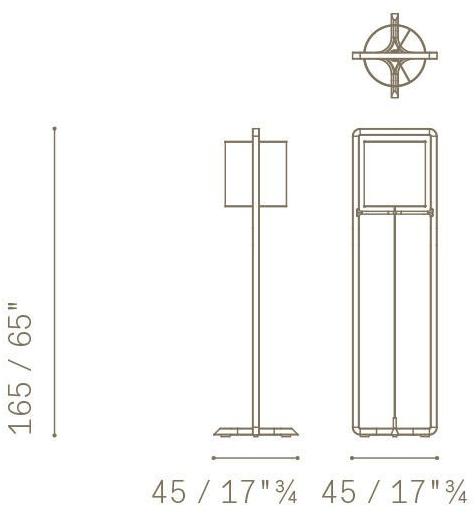 Poltrona Frau Торшер из дерева La collezione - mobili e complementi sun-id-1494154 - Вид №4
