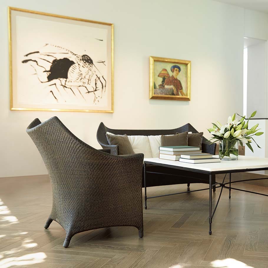 Квадратный стол из смолы и нержавеющей стали JANUS et Cie AMALFI STAR ARCH-00076198 - Вид №3