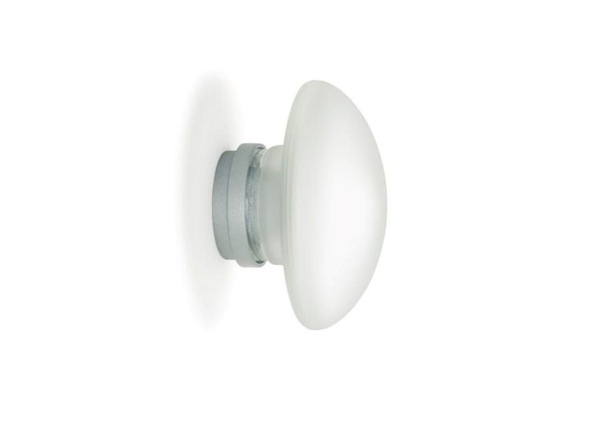 Настенный светильник из пескоструйного стекла In Stock FontanaArte ARCH-00107719