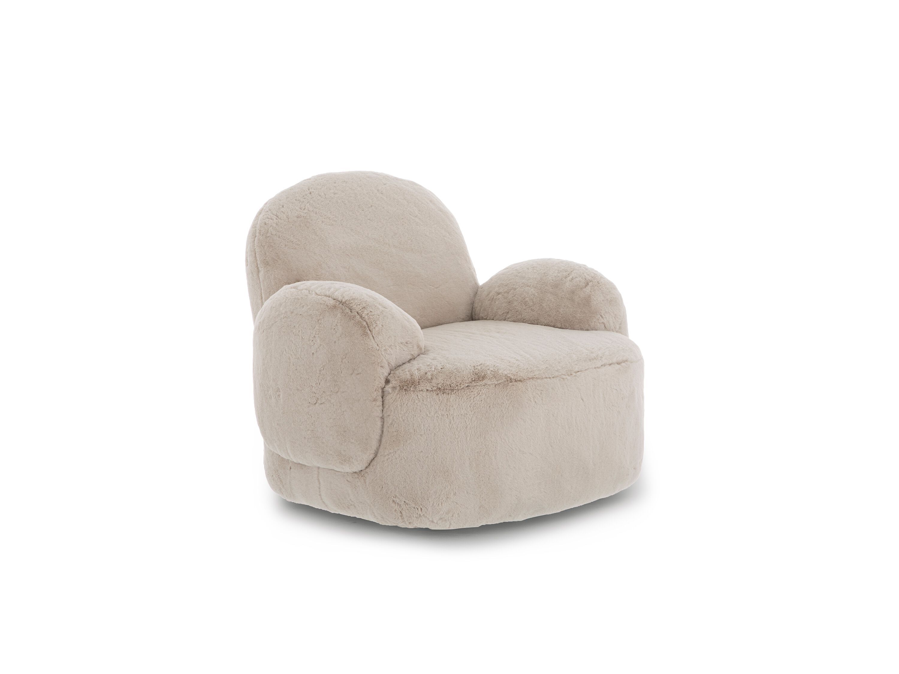 Кресло из искусственного меха с подлокотниками CAMPO DE' FIORI SWISS ARCH-00150634 - Вид №3