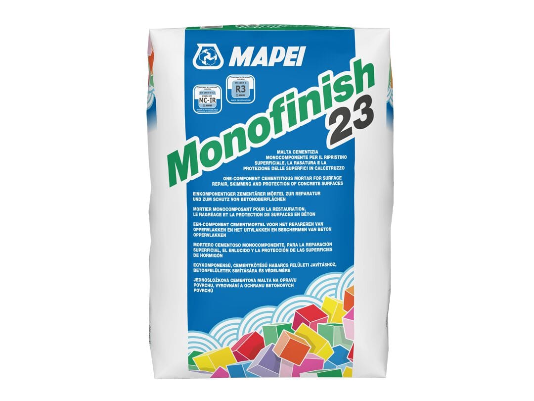 Цементный раствор для восстановления бетонных поверхностей MAPEI MONOFINISH 23 ARCH-00032861 - Вид №1
