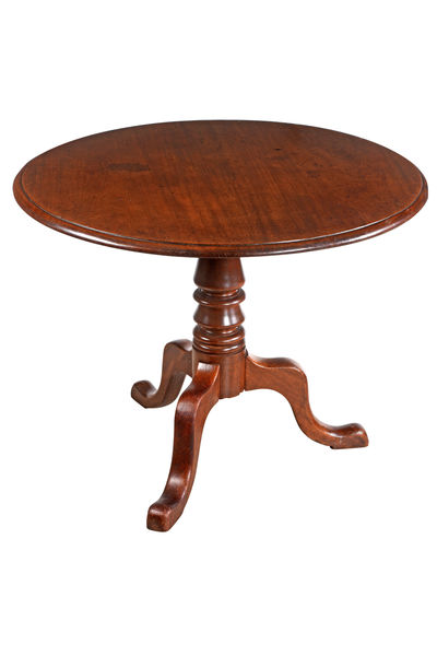 SOR27508 Стол-тренога из красного дерева ijlbrown 