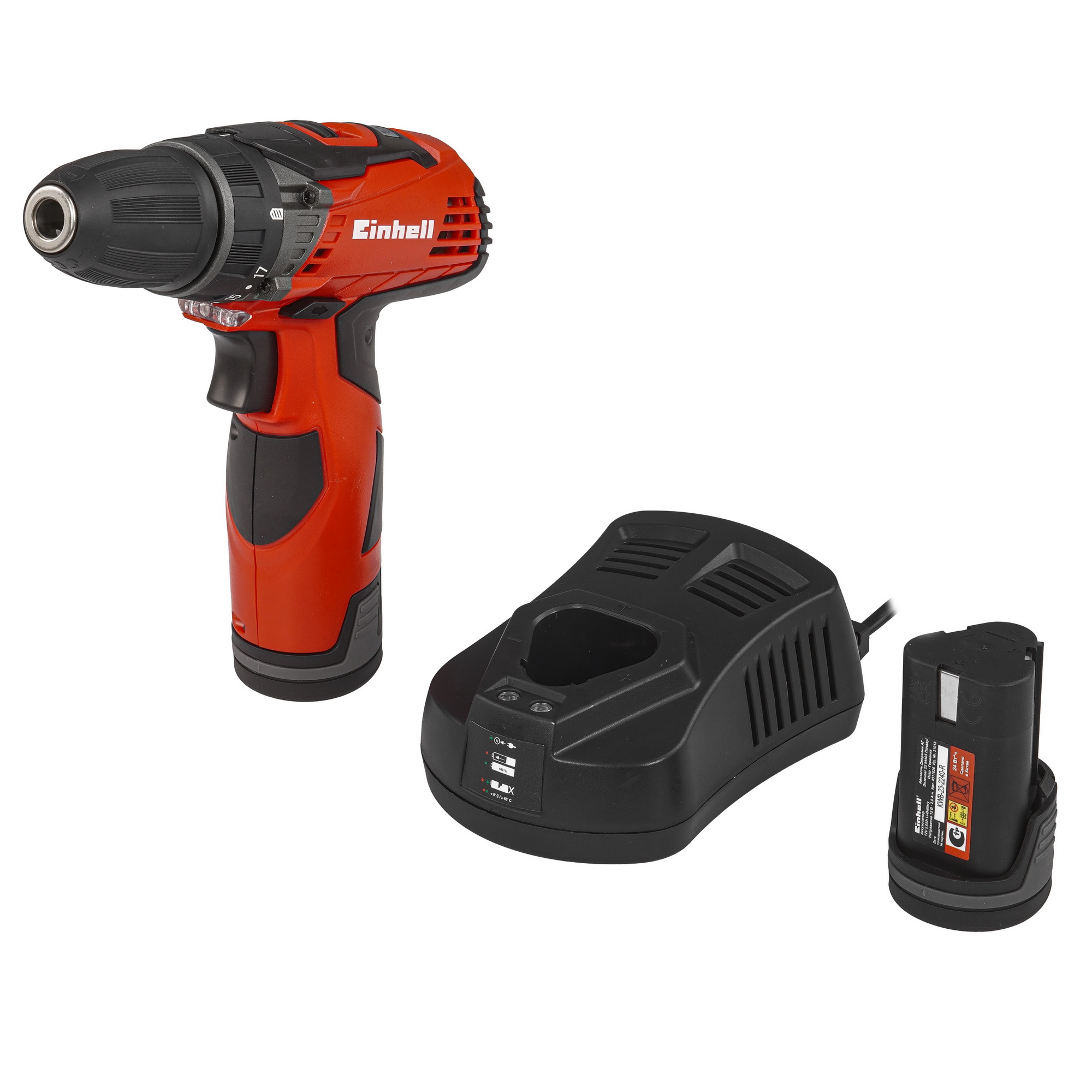 Дрель-шуруповерт Einhell TE-CD 12 Li 9148344 STDN-0121139 - Вид №1