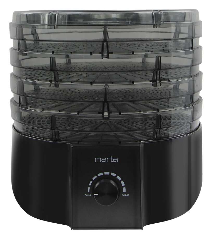 9213210 Сушилка для овощей и фруктов MARTA MT-FD1889A черный STDN-0093418