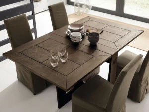 AltaCorte Выдвижная прямоугольная консоль из массива дерева Ecolab Ec-ta8050