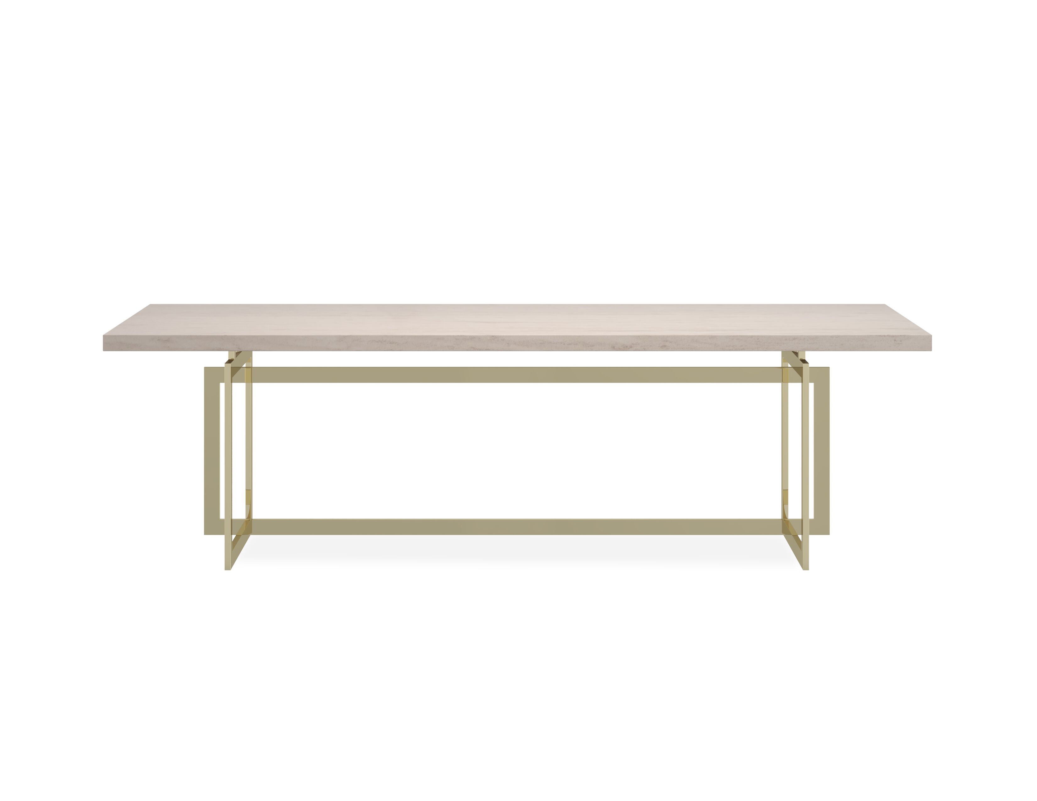 Прямоугольный мраморный обеденный стол Caracole WISH YOU WERE HERE ARCH-00069001 - Вид №10