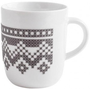 575335A27152C Hygge чашки 0,35 л сенсорный! вышивки крестом серый Kahla-porzellan