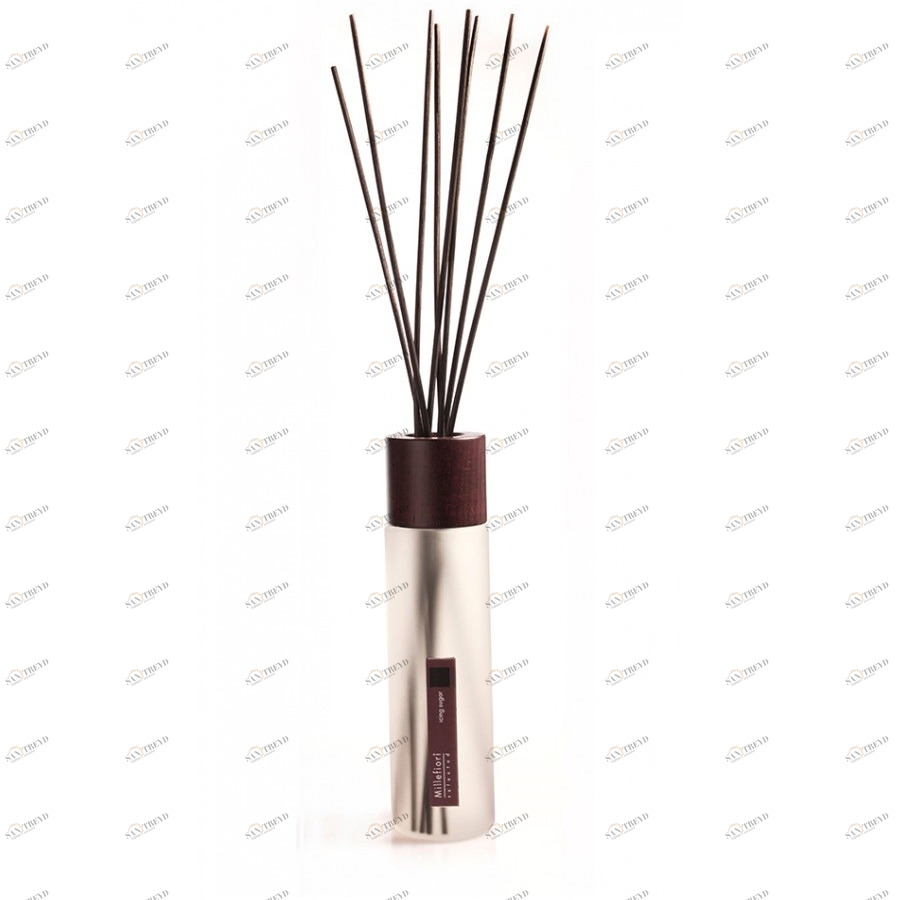 Диффузор с палочками 350 мл "Сахарная пудра" Icing sugar MILLEFIORI MILANO ЦВЕТЫ 267534 Коричневый 