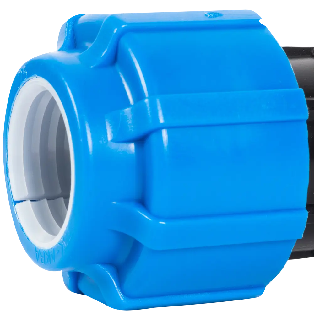 ПОЛИТЭК - Комбинированная муфта 1"×25 мм для водопроводных систем 13503424 STLM-0003231 - Вид №1