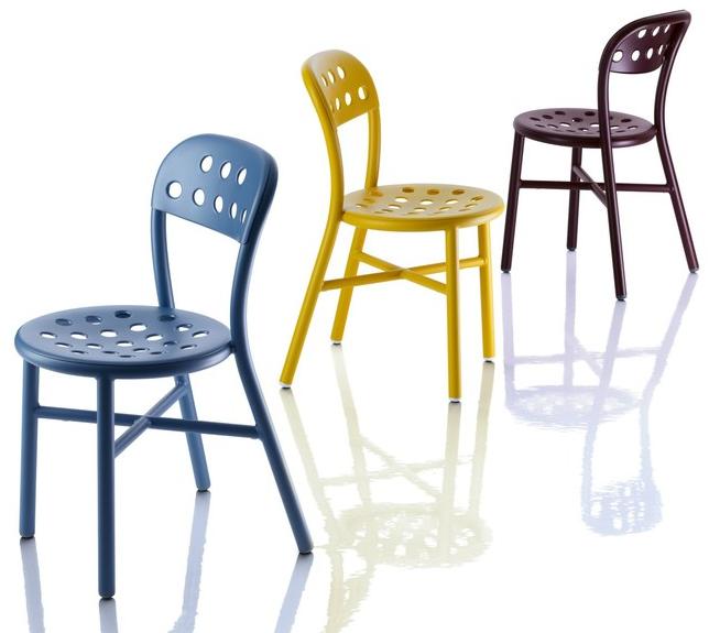 Magis Штабелируемый садовый стул из алюминия Pipe sun-id-1448668 - Вид №2