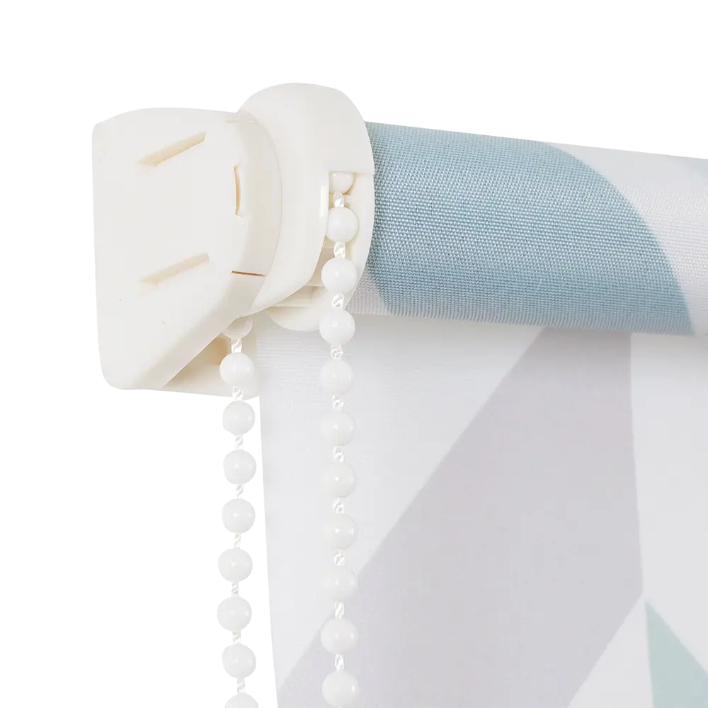 Штора рулонная «Геометрия», 60х160 см, цвет бирюзовый 82023885 STLM-2206624 Santreyd - Вид №1