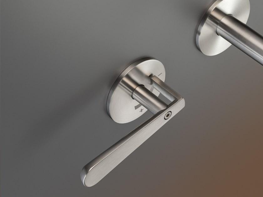 Ceadesign Смеситель для умывальника настенный из нержавеющей стали с 3 отверстиями Lutezia Ltz 03 - Вид №1