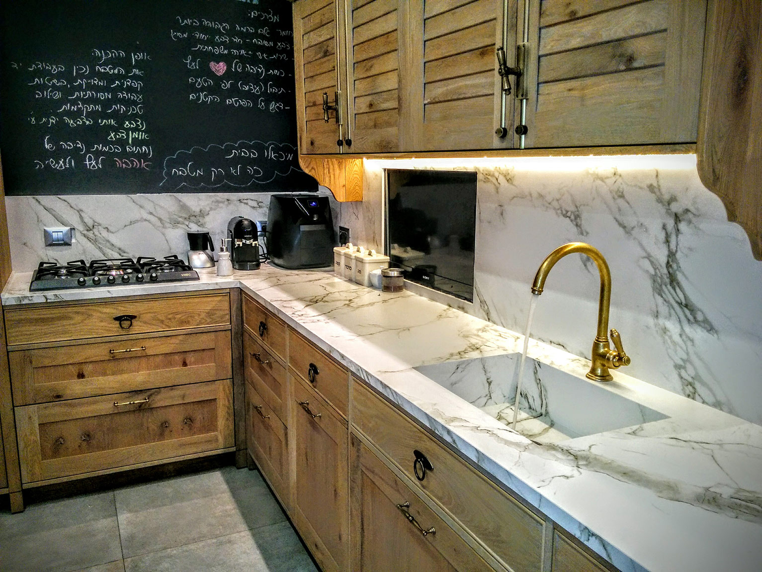 3407WS ** 75 Смеситель для мойки на одно отверстие с боковой душевой лейкой Nicolazzi Series Classic  - Вид №11