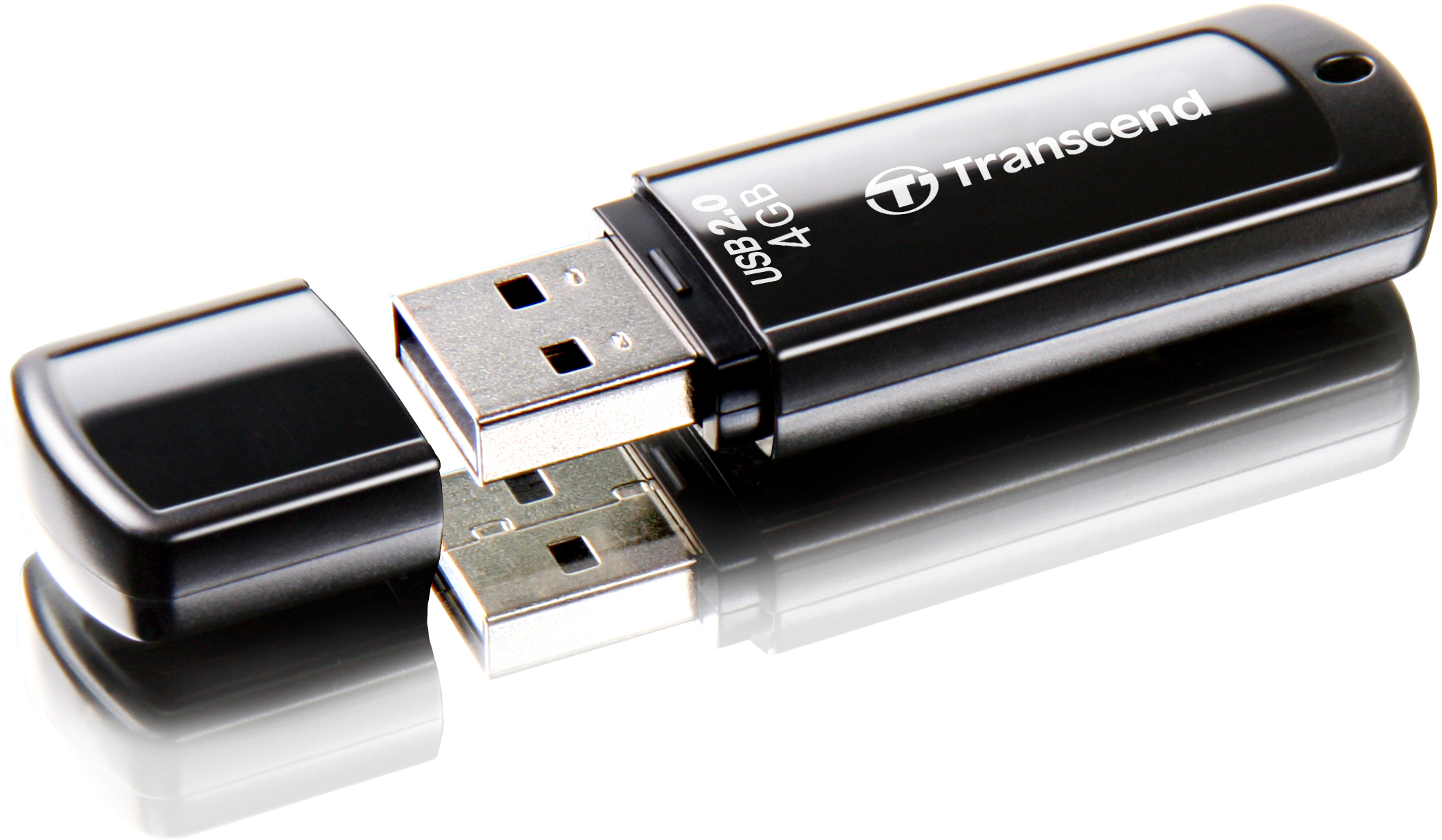 TS4GJF350 4gb jetflash 350 (black) usb 2.0 Transcend Santreyd  - Вид №1