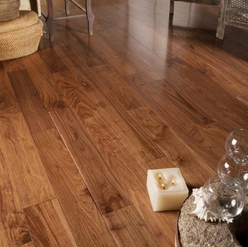 Инженерная доска Coswick Классическая Американский 107мм Лак Орех американский Селект (Гладкая) 300…1845х107,95 мм 13371101 - Вид №5