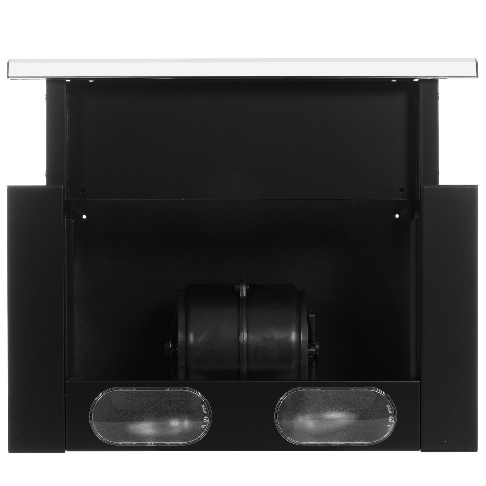 1074651 Вытяжка телескопическая ELIKOR Интегра 50П-400-В2Л черный/серебристый STDN-0023001 - Вид №8