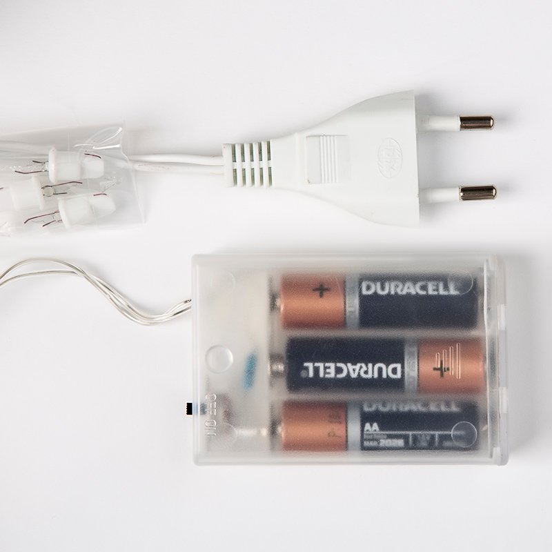 Тайская гирлянда бордовая от розетки THAI DREAM LIGHTS CO  281673 Розовый;молочный Santreyd  - Вид №6