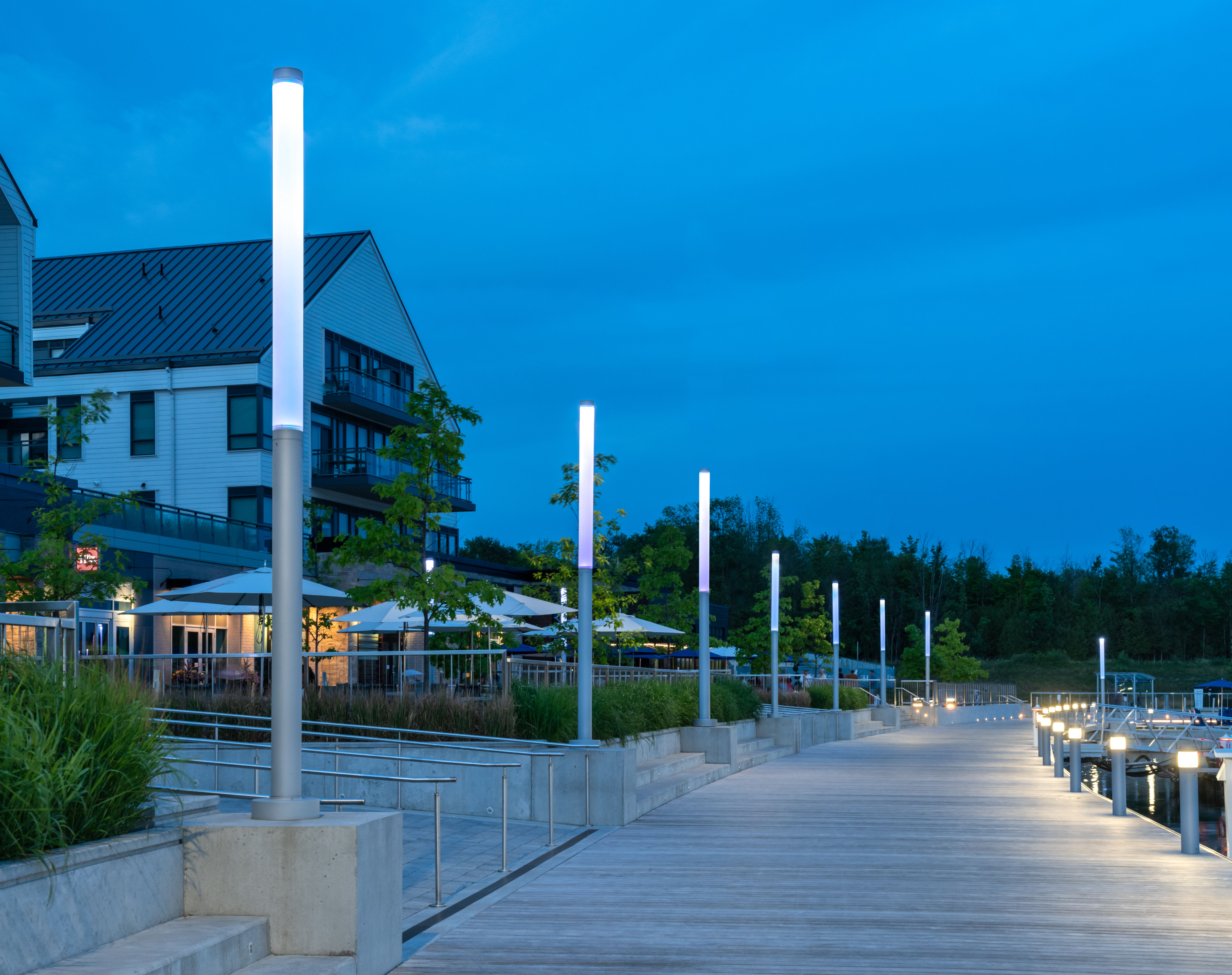 3366604 Уличное освещение  Platek TUBE  TUBE H. 4000 mm - 24 LED RGBW - Вид №5