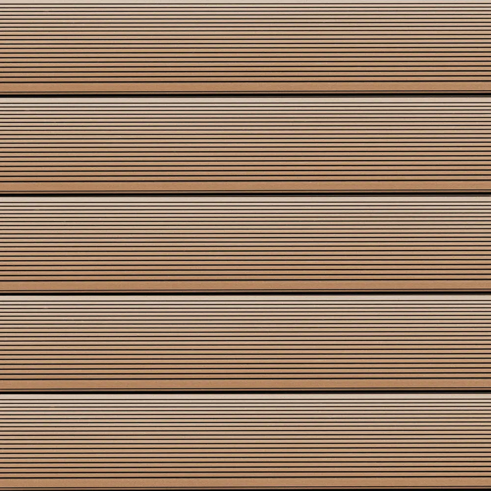 Террасная доска T-DECKS из ДПК цвета натуральное дерево 4000x150x25 мм 89366383 STLM-1516685 - Вид №3